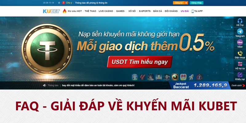 FAQ – Giải đáp thắc mắc về khuyến mãi Kubet